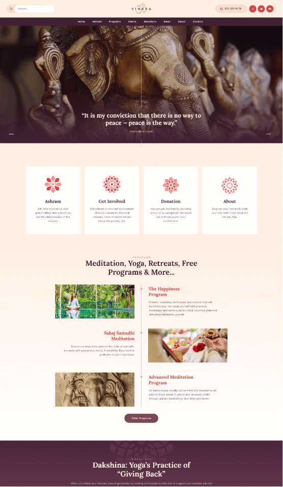 Vihara Homepage 3